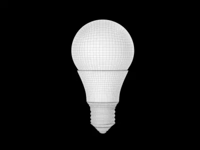 Smart Light Bulb 3D model