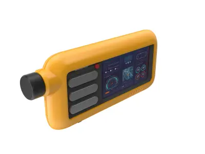 Sci-fi Device Low-poly 3D model