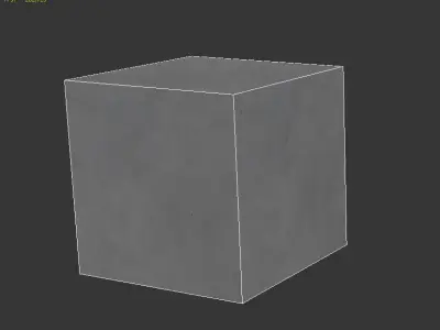 Parking Concrete Floor 3D model