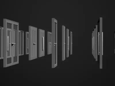 Doors pack 25K01 3D model