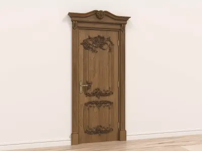 Classic Doors Collection 6 3D model