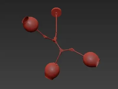 Trident 3 light 3D model