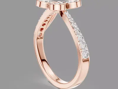  Light Diamond Ring  3D print model