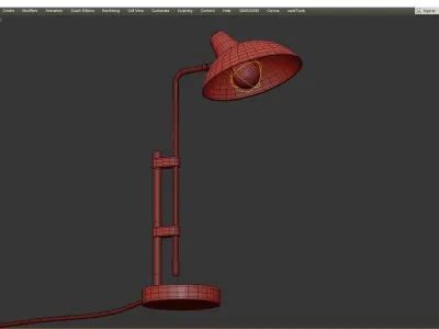 BRENDLE TABLE LAMP Low-poly 3D model