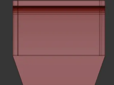 APPLIQUE MURALE LED 3D model