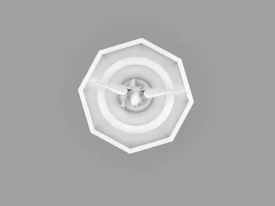 Bethesda Fountain Central Park NY 3D print model