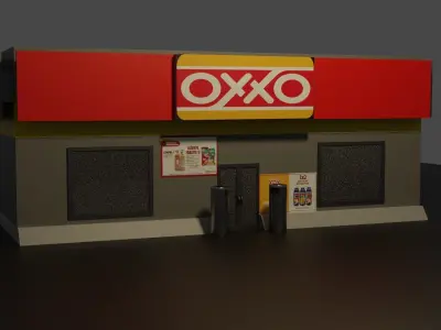 Oxxo default 3D model
