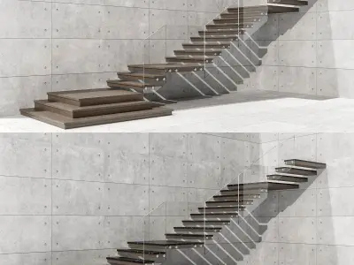 STAIR NO19 A 3D model