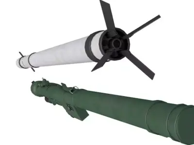 Strela 9K32 Strela-2 3D model