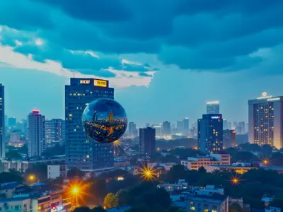 HDRI Night - Reimagined Ho Chi Minh City - V14 3D model