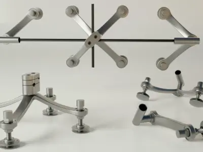 Glazing Spider - kIt 3D model