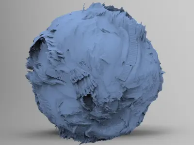 Nordor Dark Moon sculpture 3D model