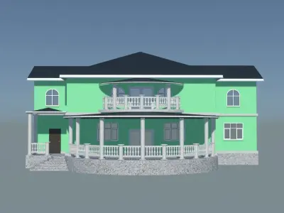 House victorian 3D model