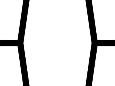 Geometrically seamless decorative panel - rhombuses Low-poly 3D model