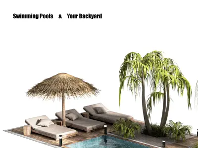Swimming Pools Your Backyard 3D model