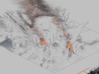 Roadblock - Meteorite 01 3D model