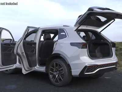  Volkswagen Tiguan 2024 R-Line White 