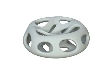 SciFi Cube Object No 64899 Low Poly Shape Low-poly 3D model