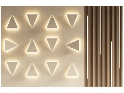 Wall 3D panel 11 Free 3D model purchase