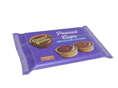 Birthday sweets Peanut Butter Cups 3D model