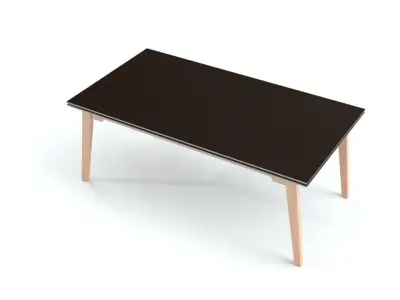 Table chair 3D model