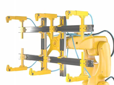  Industrial Robotic Arm +7 tools 