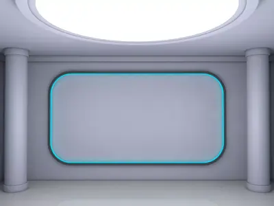 Sci Fi Room 3D model