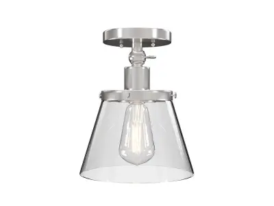 Hinton Flush Mount Ceiling Light P350198 3D model