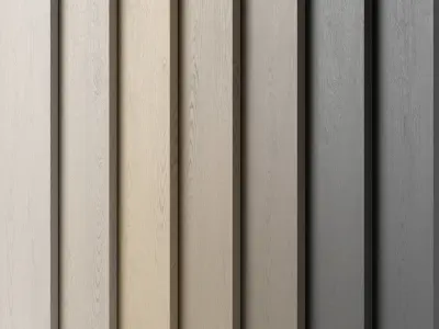 Wood materials Oak - 7 colors - set 12 Texture