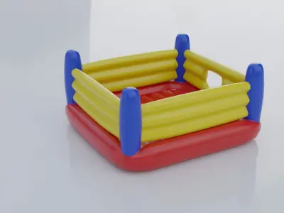 Inflatable for kids 3D model