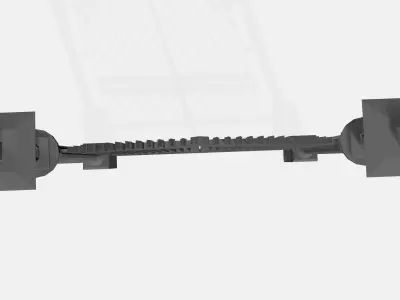 Classic Gate Door 3D print model