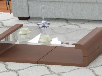 Living room 3D model 3D model