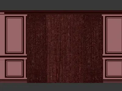 Curtain Set 48 3D model