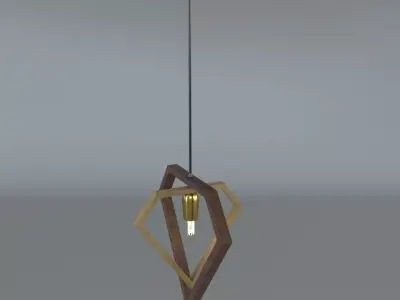 Suspended Ceiling Lamp 3D model