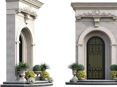 Exterior Doors 2 3D model