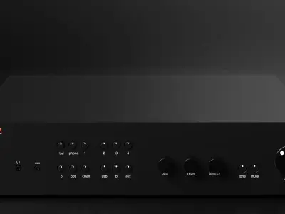 ADCOM GFP-915 Wide Bandwidth Stereo Preamplifier 3D model Low-poly 3D model