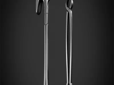 The Mandalorian Armorer Hammer and Tongs Tools for Cosplay 3D print model