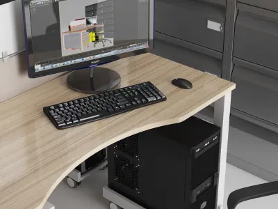 Office Furniture 3D model