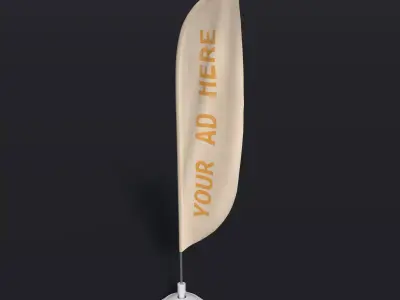Event Flag  3D model