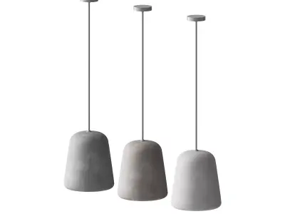 Material pendant lamp 3D model