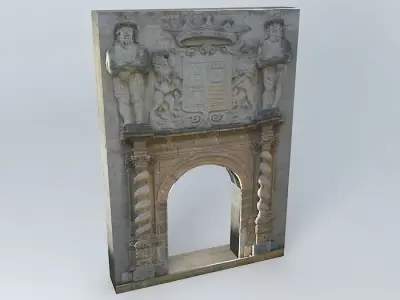 Door 39 Garden of the bombs39 Free 3D model