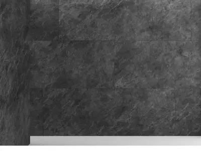Black slate 3D model