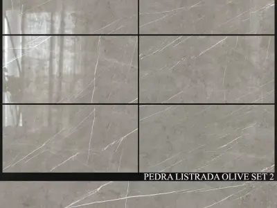 Decovita Pedra Listrada Olive 600x1200 Set 2 3D model