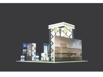 Kingpower Booth 3D model