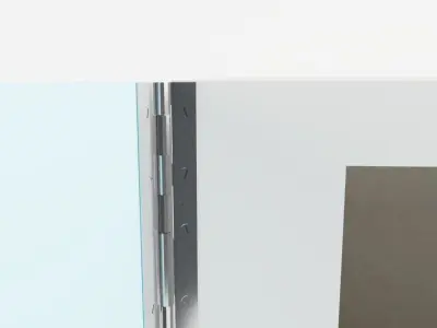 Small Vintage Kitchen Wall Cabinet 3D model