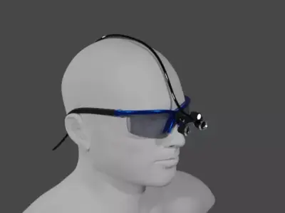 Surgical Binocular Loupes 3D model