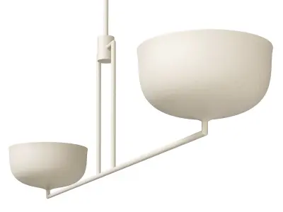 Lulu and Georgia linear chandelier Talley 3D model