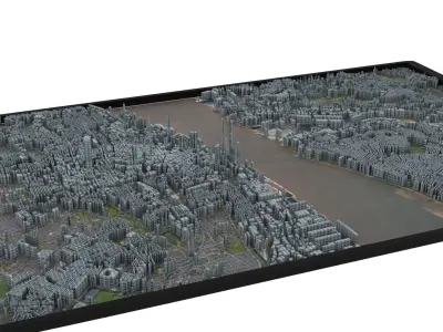City of Liverpool 3D model