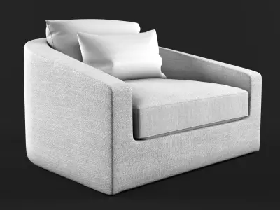 Harbour Outdoor - Barcelona Armchair 3D model