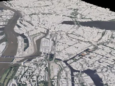 Hamburg - Germany 3D model